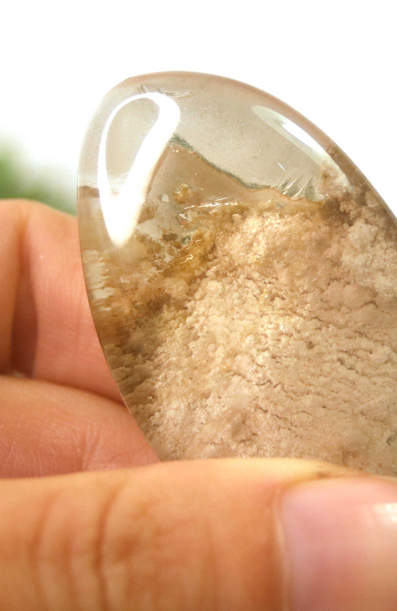 Lodalite Quartz Lens